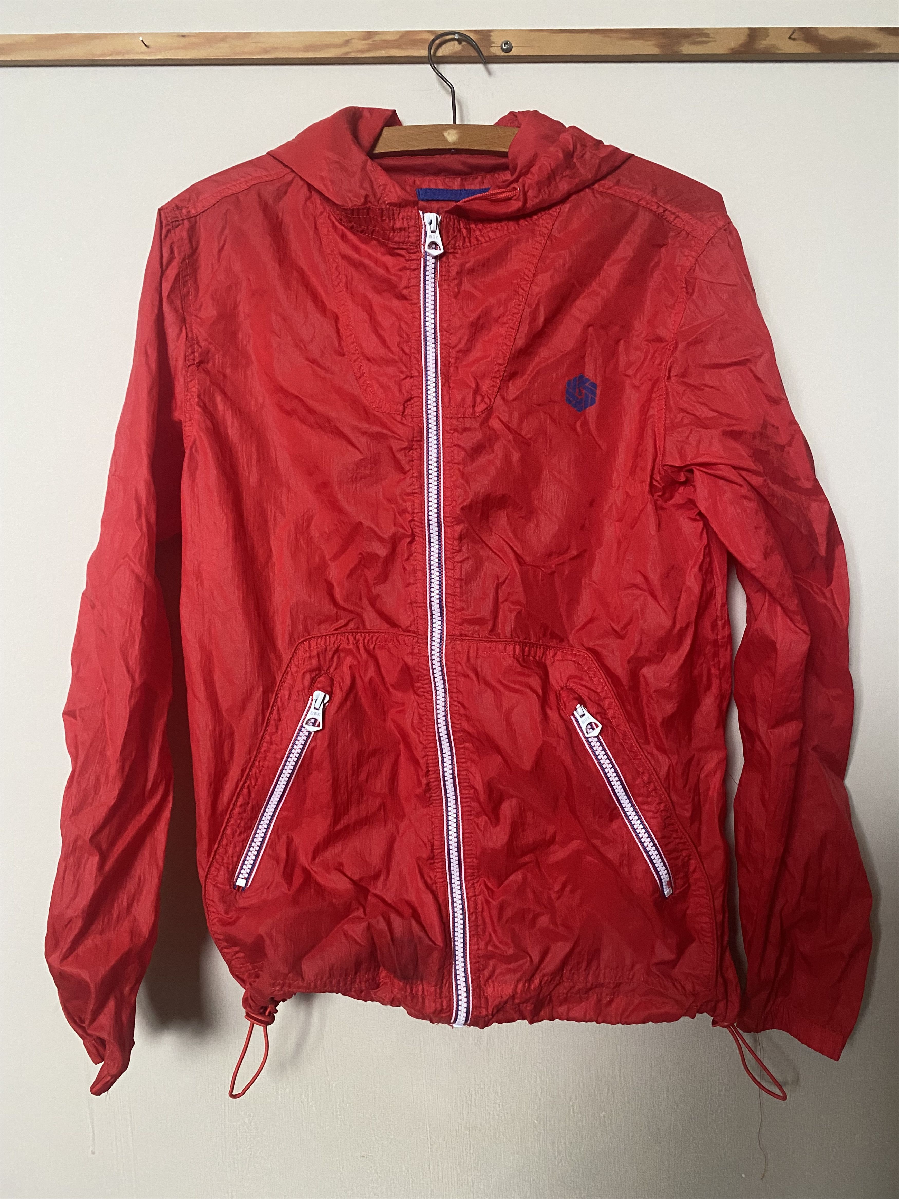 Bershka Men's hooded light Jacket - BERSHKA - S - UNIQUE Size US S / EU 44-46 / 1 - 1 Thumbnail