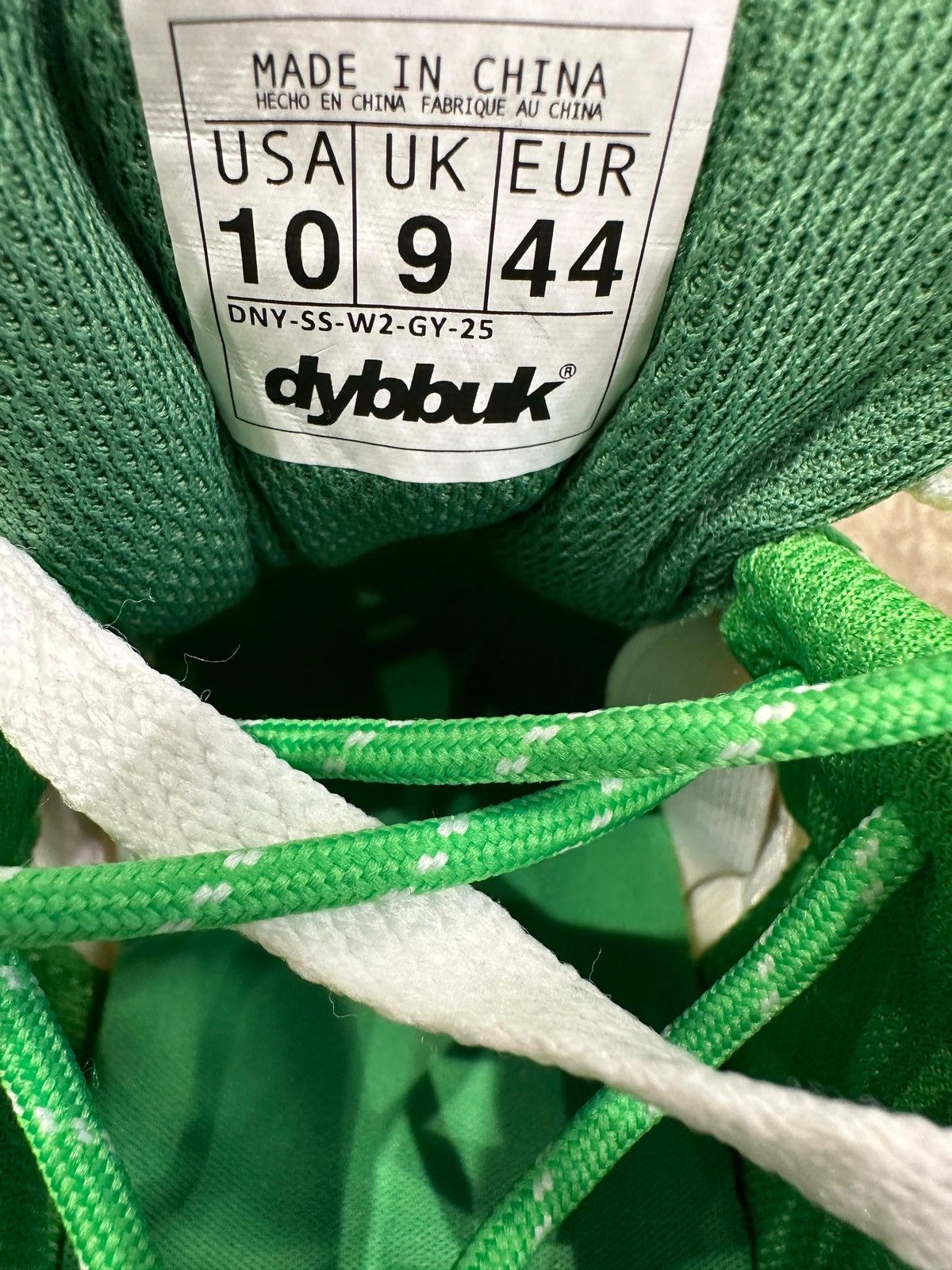 Dybbuk DYBBUK - Vortex V.2 Sneakers Yellow Green Size US 10 / EU 43 - 6 Thumbnail