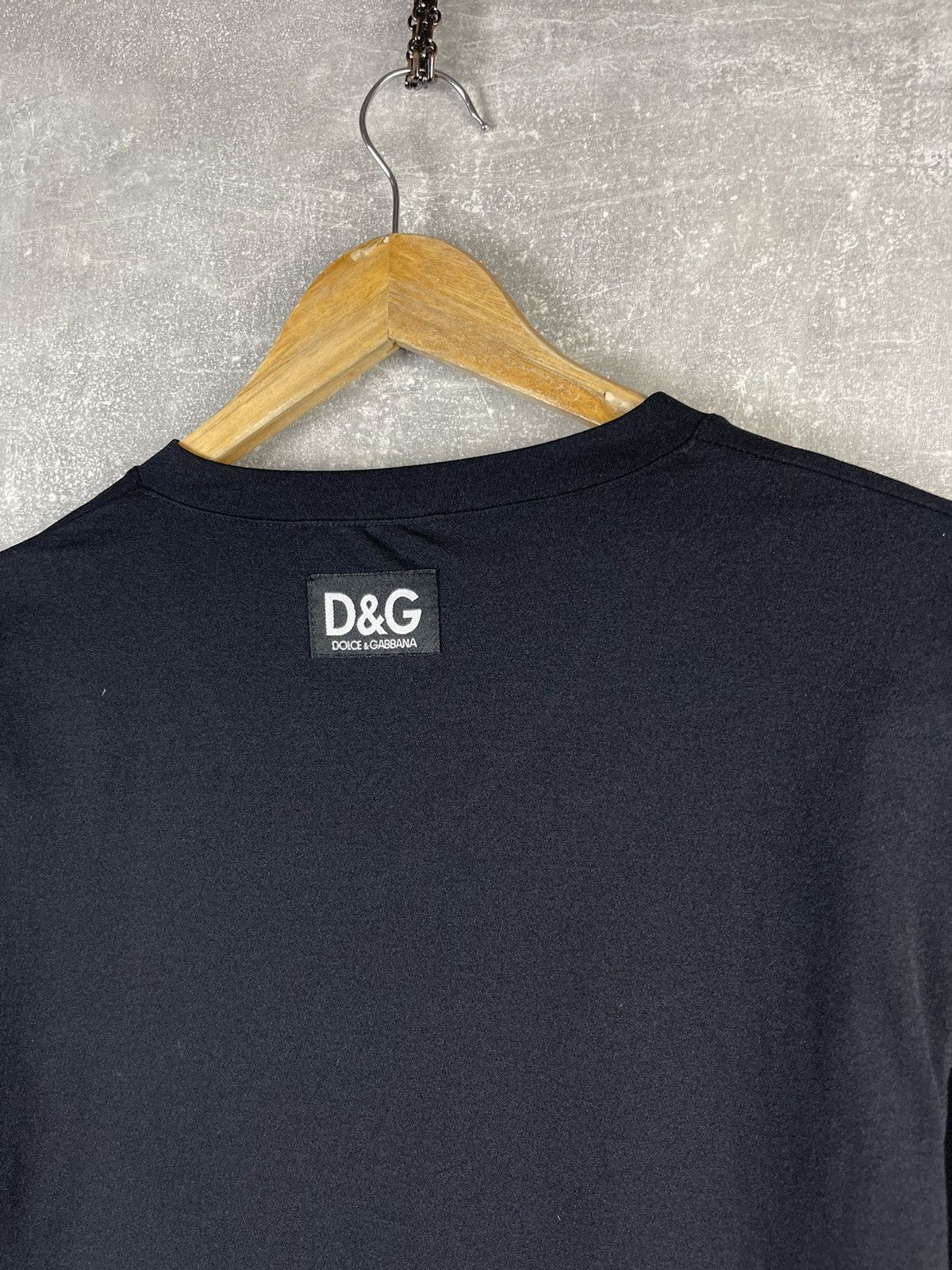 Dolce & Gabbana Dolce&Gabbana Black Based DsG Long Sleeve Size US L / EU 52-54 / 3 - 7 Thumbnail