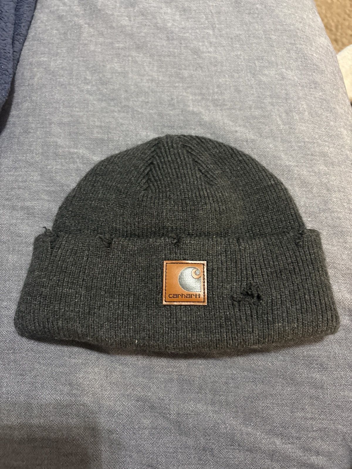 Carhartt Carhartt Distressed Beanie Size ONE SIZE - 1 Thumbnail