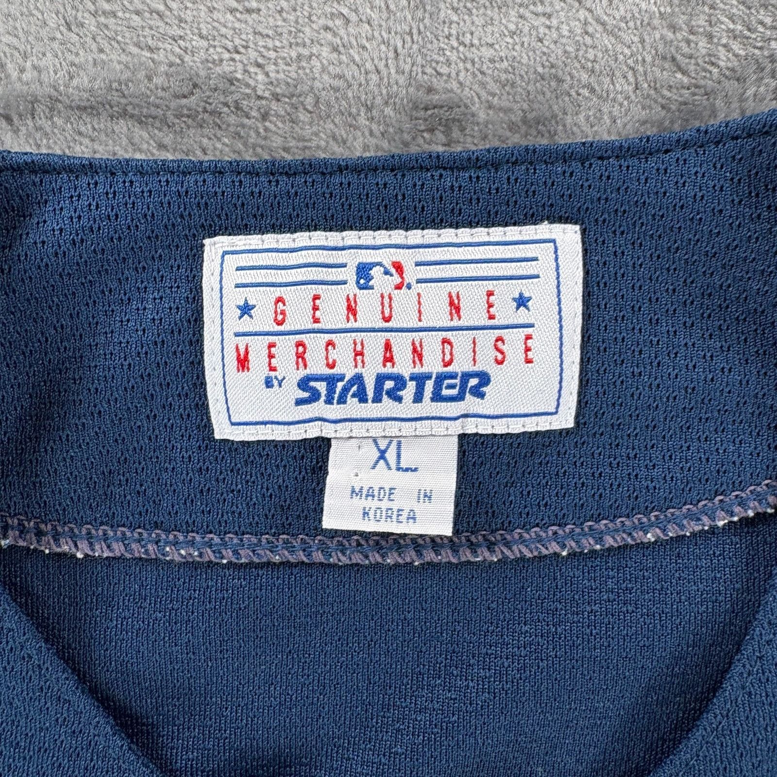 Starter Starter Atlanta Braves Baseball Jersey Men XL World Series H Size US XL / EU 56 / 4 - 5 Thumbnail