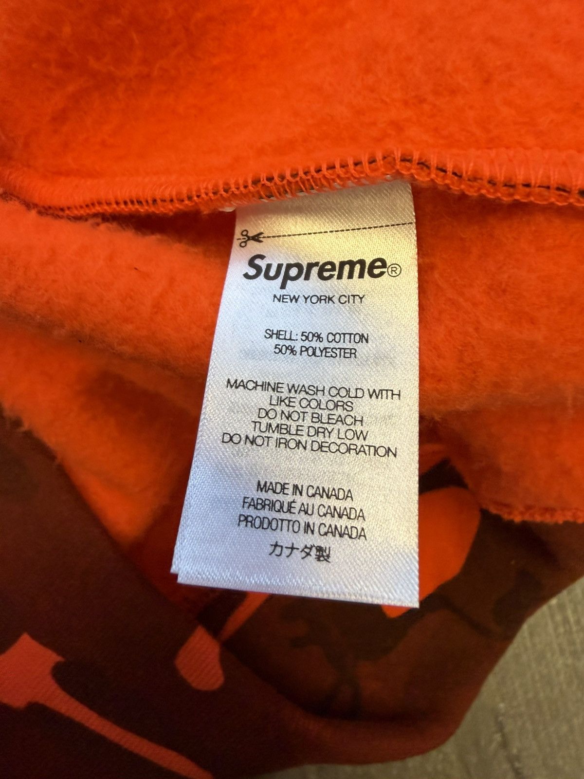 Supreme Supreme Small Box Logo Camo Zip-up Size US L / EU 52-54 / 3 - 4 Thumbnail