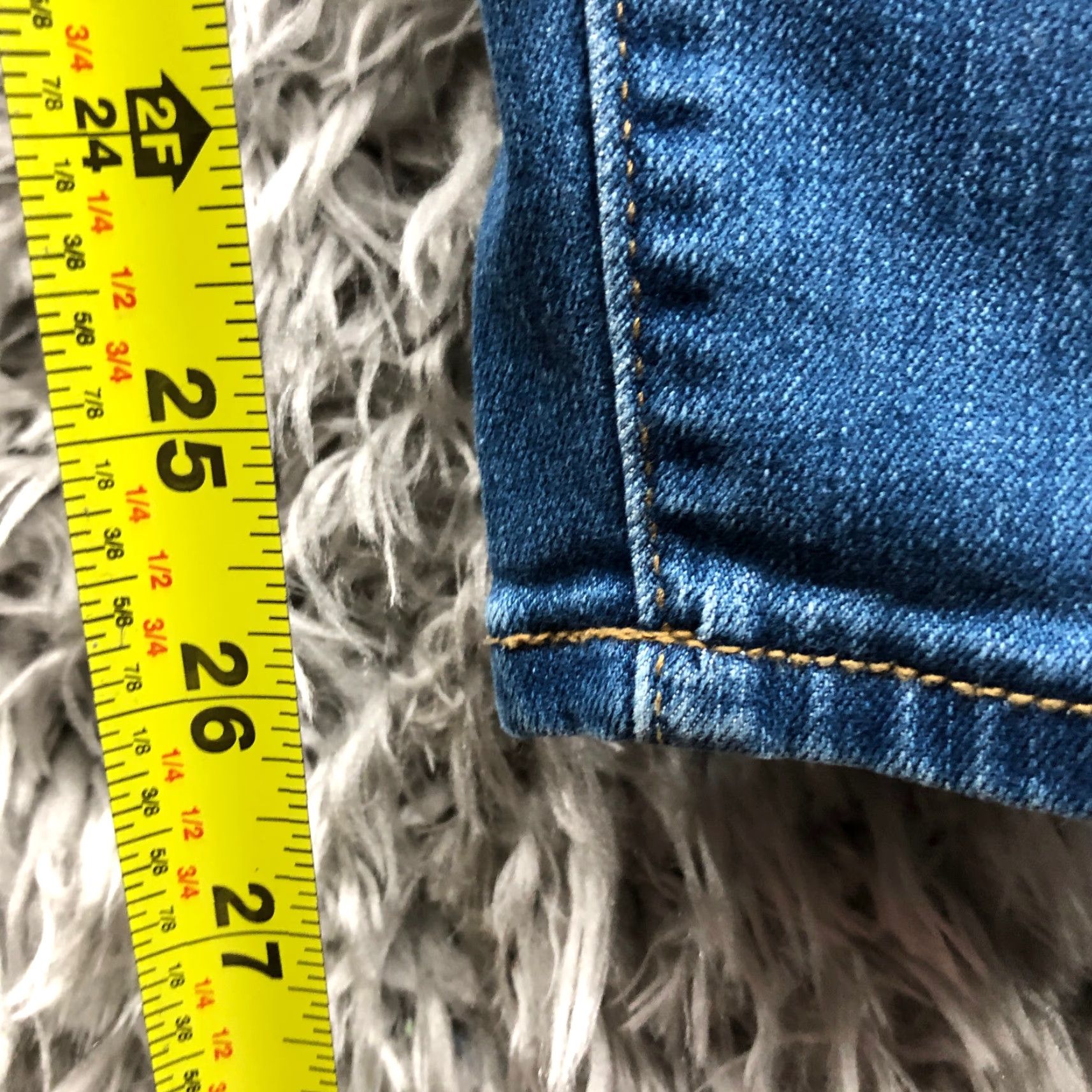 Vintage Universal Thread High Rise Jegging Jeans Dark Wash Blue Denim Size 4/27 Womens Size 27" / US 4 / IT 40 - 3 Thumbnail