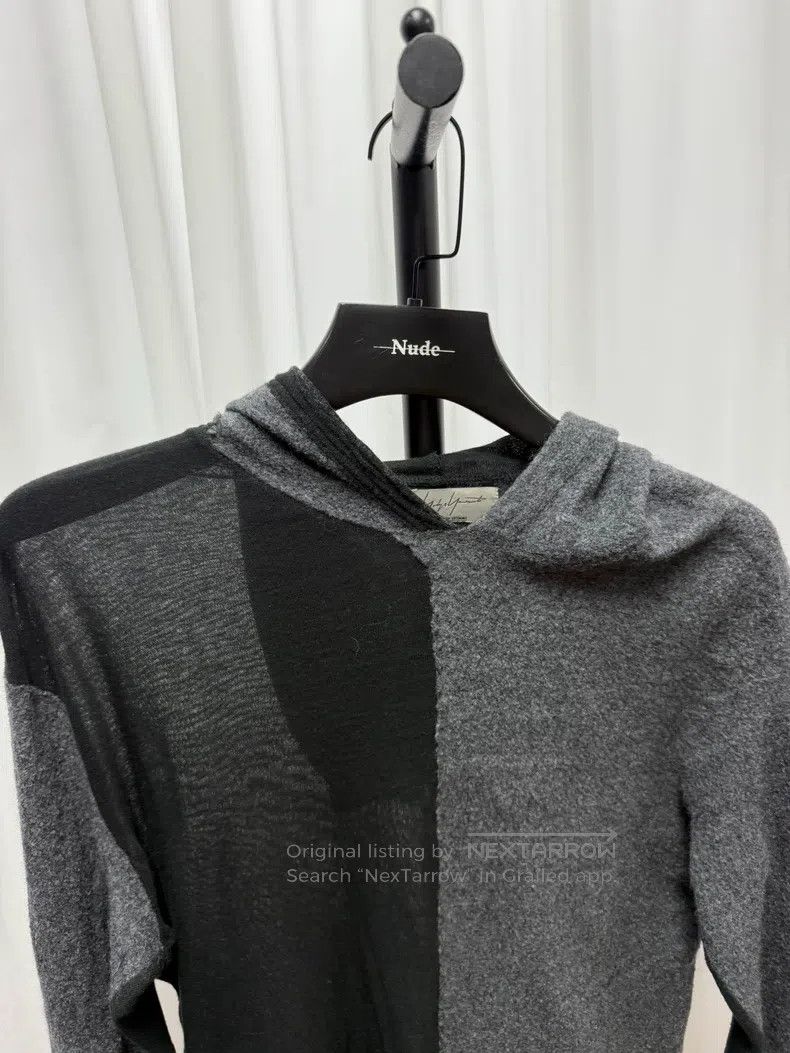 Yohji Yamamoto YOHJI YAMAMOTO Patchwork Mesh Wool Sweater Size US L / EU 52-54 / 3 - 4 Thumbnail