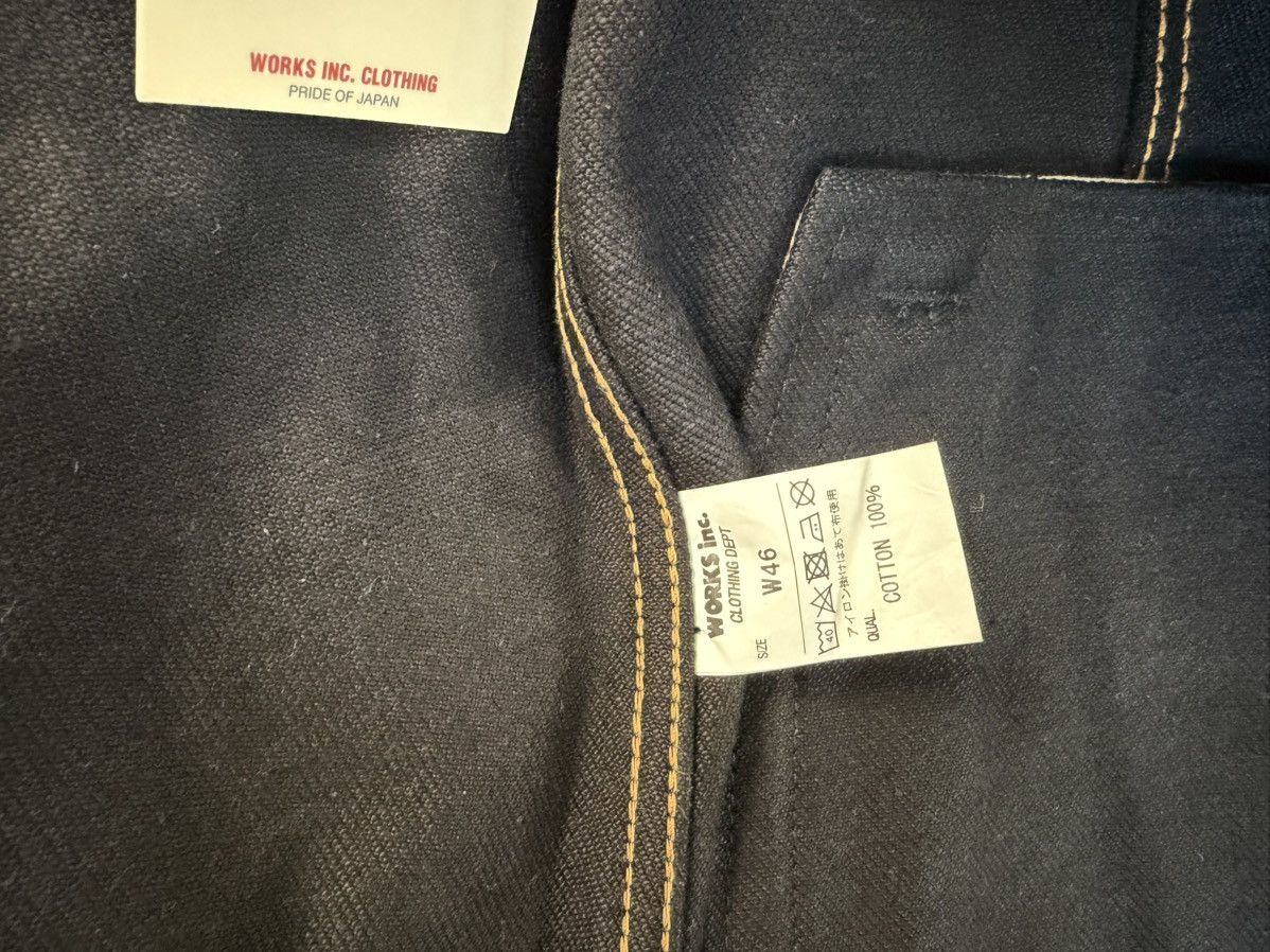Iron Heart Iron Heart IH-526-SBG 21oz Extra Heavy Denim Jacket Black Size US XXL / EU 58 / 5 - 8 Thumbnail