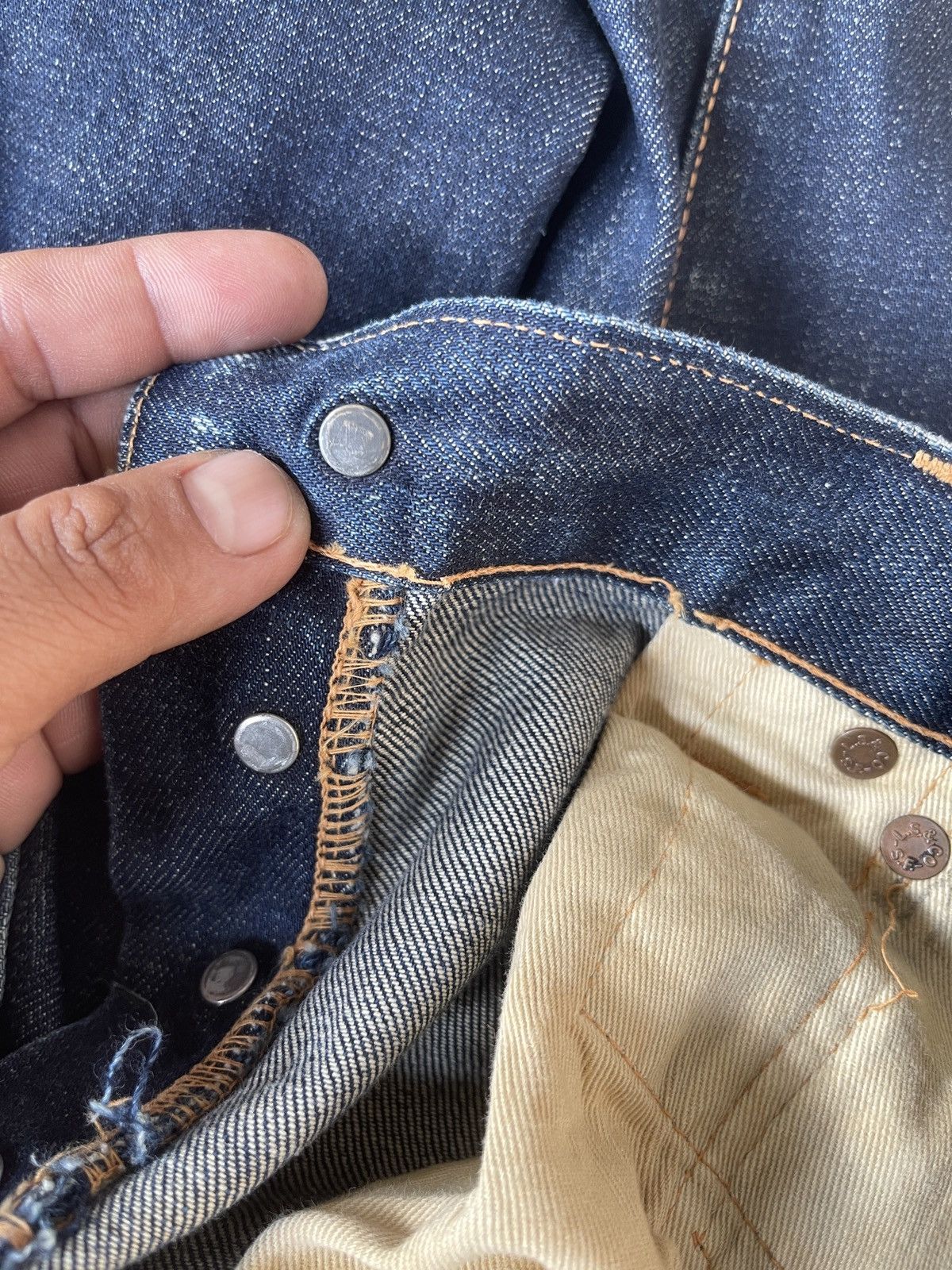 Levi's Vintage Clothing Very Rare🔥Vintage Levis 501xx LVC Lot 37501 Selvedge Denim Size US 36 / EU 52 - 21 Thumbnail