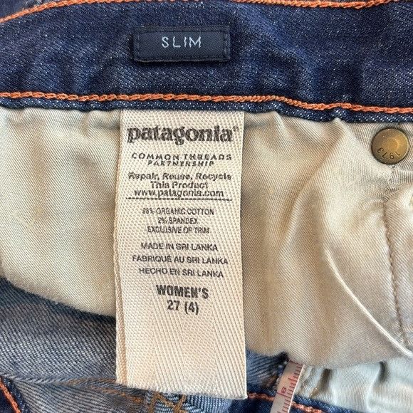 Patagonia Patagonia Organic Cotton Slim Fit Jeans Women’s Size 27 / 4 Size 27" / US 4 / IT 40 - 6 Thumbnail