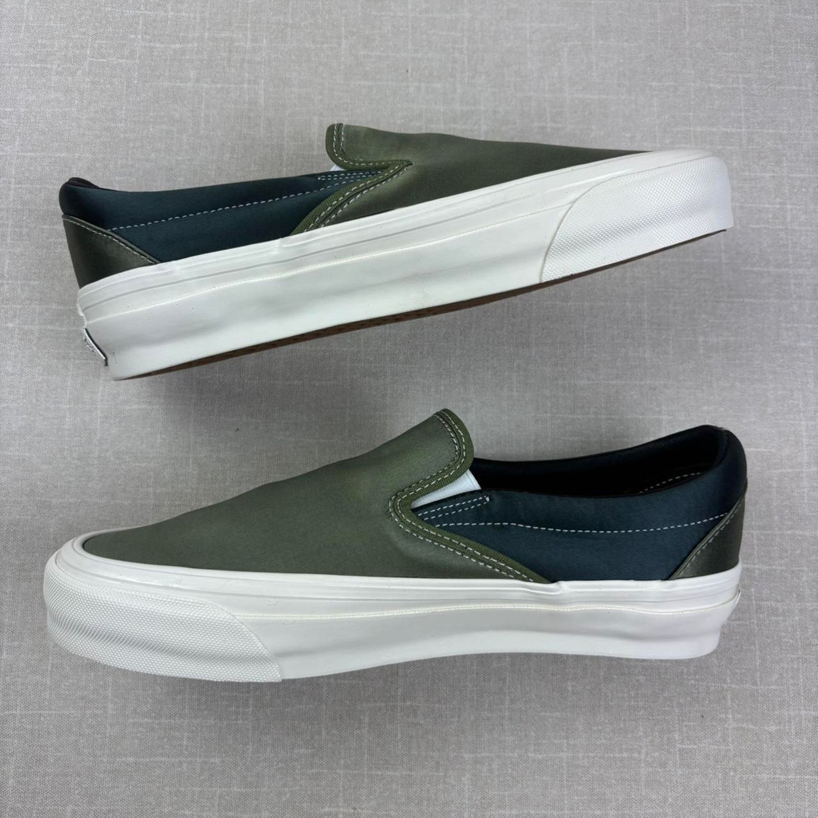 Vans 🍃 Vans Slip-On Reissue 98 LX “Satin Loden Green” 8M Size US 8 / EU 41 - 4 Thumbnail