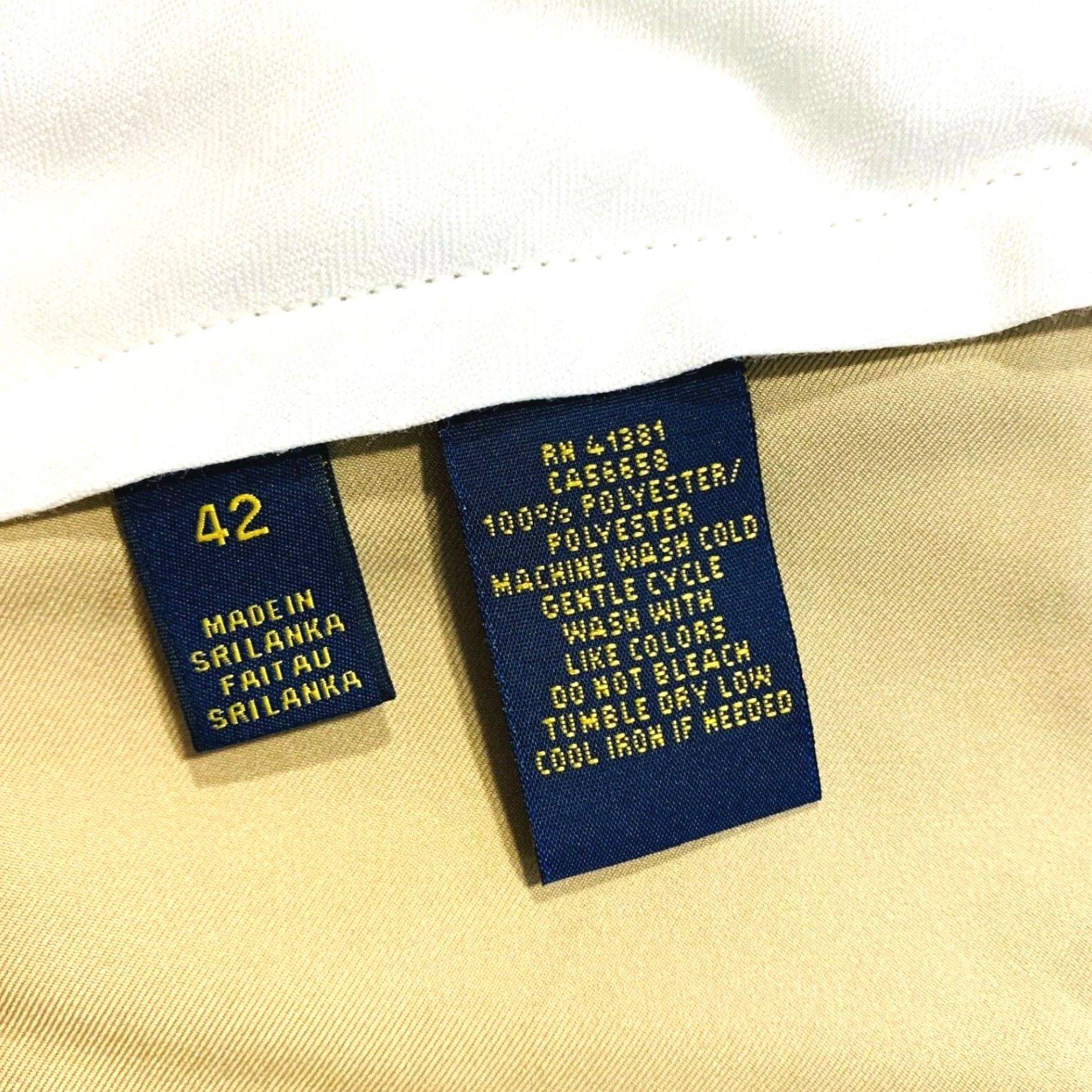 Polo Ralph Lauren VINTAGE Polo Ralph Lauren Tech Performance Chino Shorts Men 42 Beige Wicking Golf Casual 9in Inseam Regular Fit NWOT PKG? Size US XL / EU 56 / 4 - 6 Thumbnail