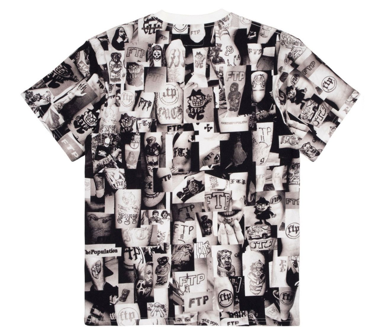 Fuck The Population Tattoo Tee Size US L / EU 52-54 / 3 - 2 Thumbnail