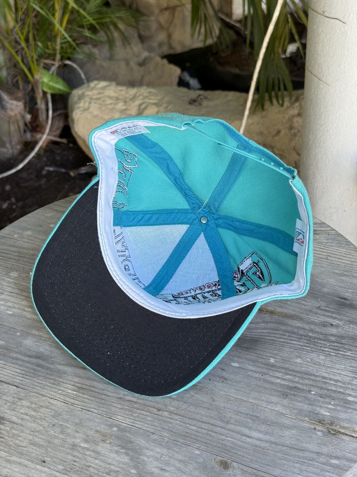 Vintage Vintage 90s Vancouver Grizzlies Snapback Big Logo The Game Size ONE SIZE - 5 Thumbnail