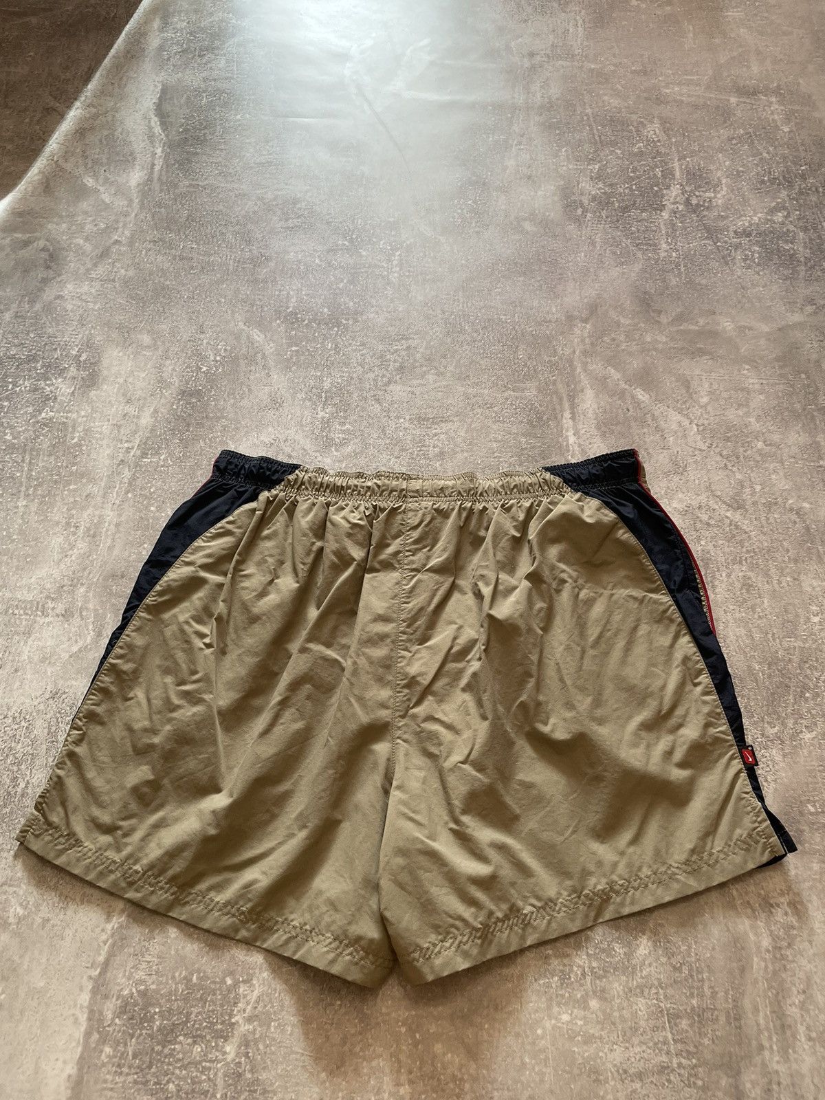 Nike × Vintage Vintage Nike Nylon Shorts Small Swoosh Logo Y2K Size XXL Size US 38 / EU 54 - 7 Thumbnail