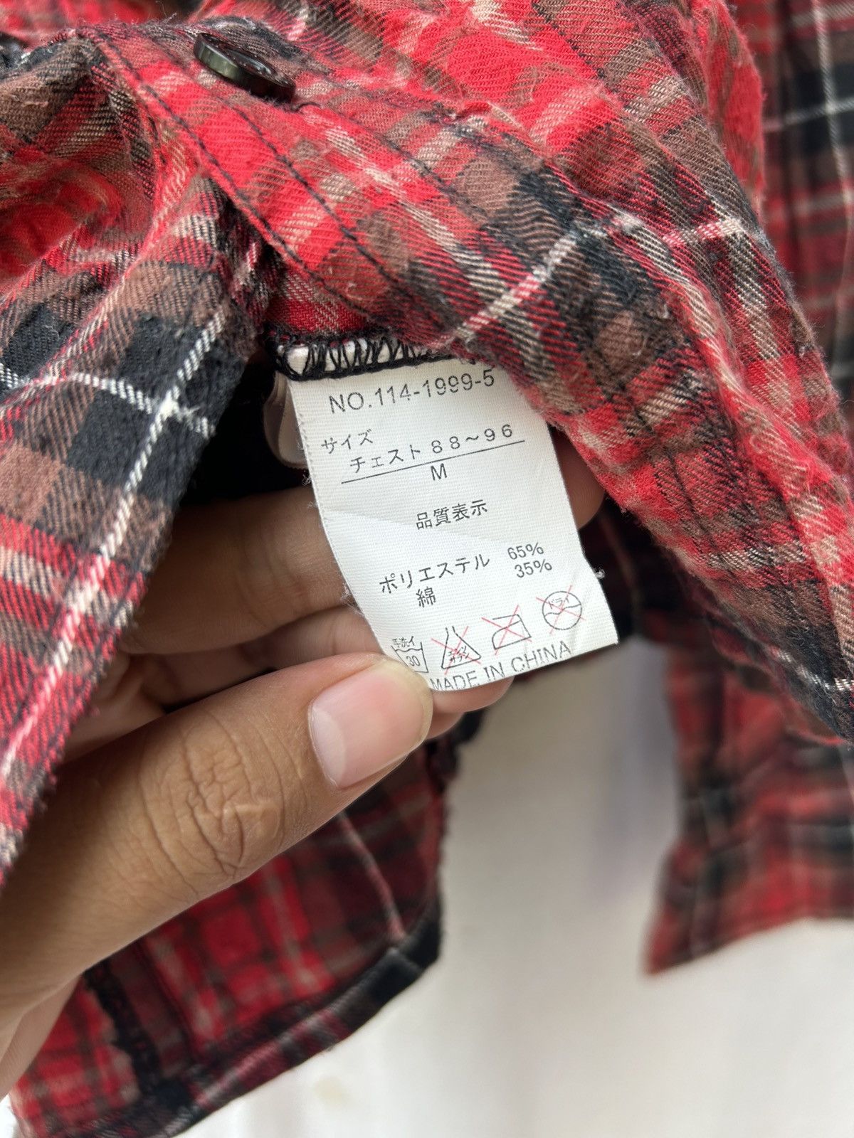 14th Addiction × If Six Was Nine × Japanese Brand IN THE ATTIC PLAID BUTTON UP SHIRT Size US M / EU 48-50 / 2 - 9 Thumbnail
