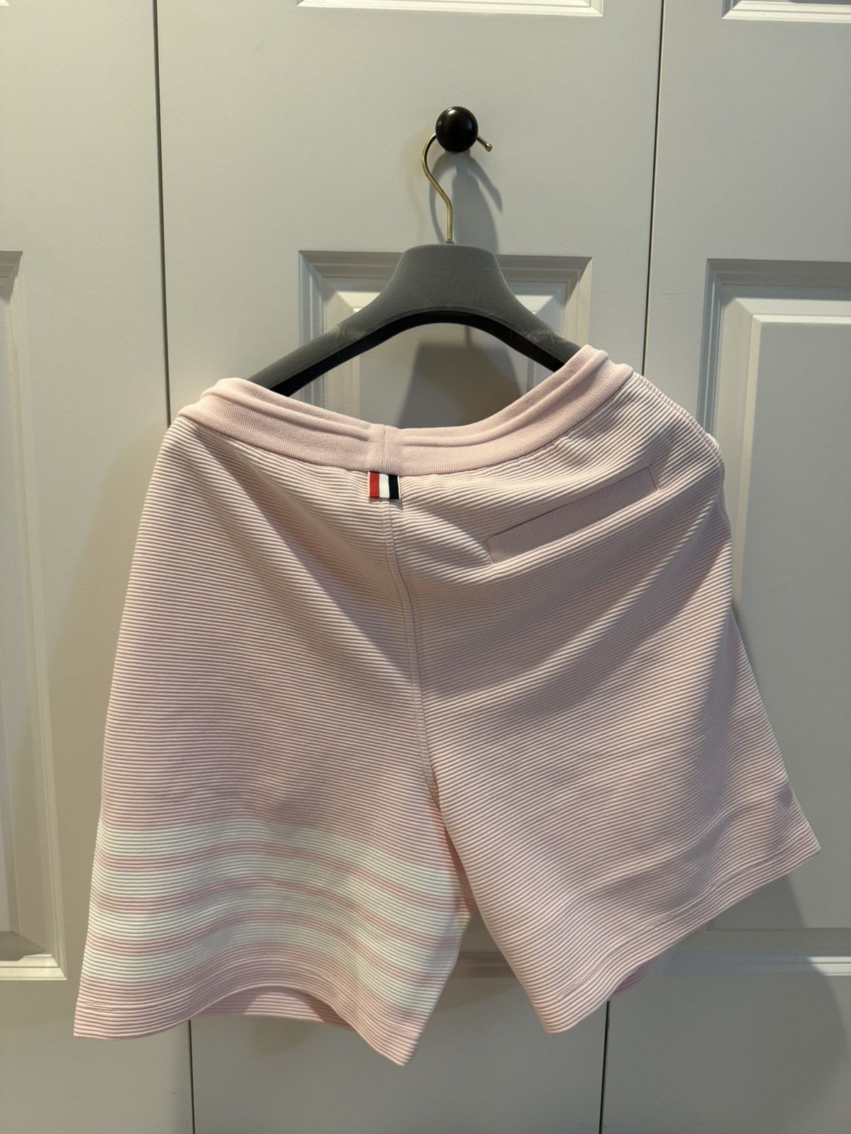 Thom Browne THOM BROWNE 4-Bar Cotton Sweat Shorts Size US 33 - 5 Thumbnail