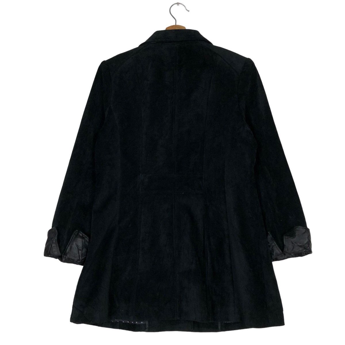 Japanese Brand 🔥 Rich Black - Vintage Long Jacket Longchamp Size US M / EU 48-50 / 2 - 8 Thumbnail