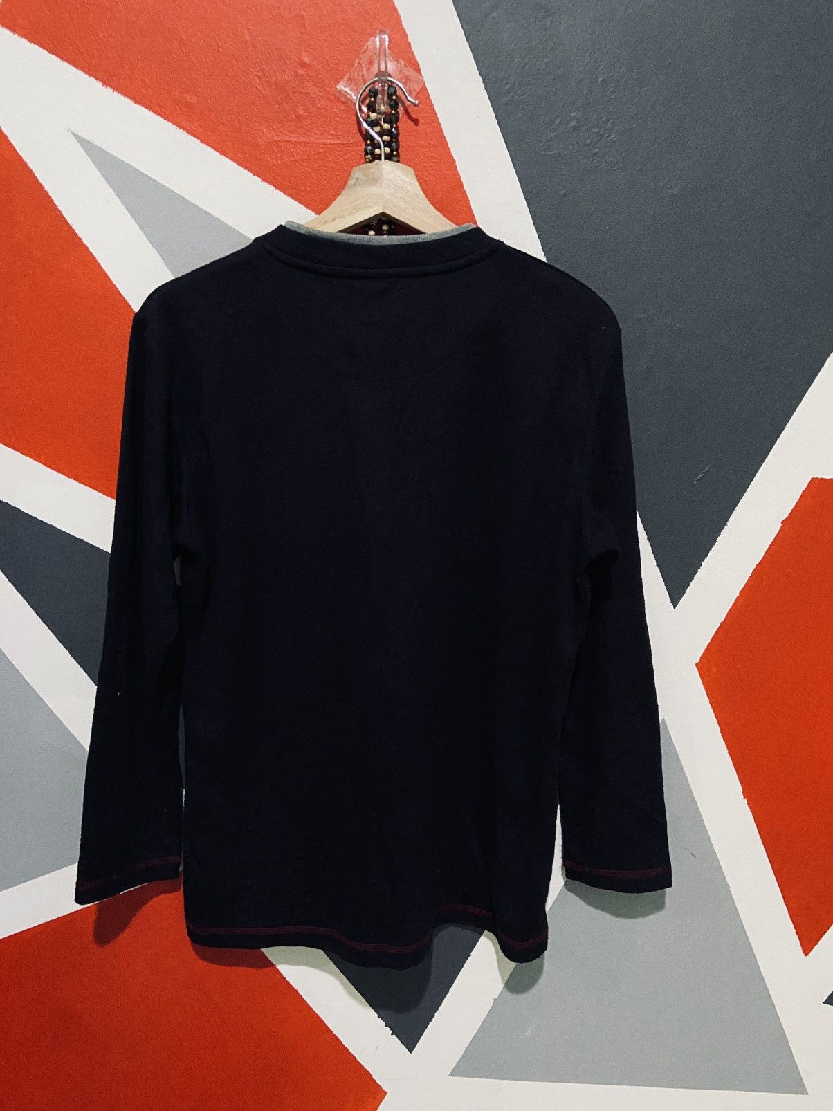 Converse Vintage Long Sleeve Converse All Star Size US M / EU 48-50 / 2 - 2 Thumbnail