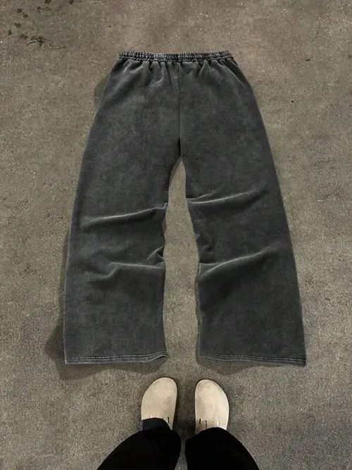 Japanese Brand Washed pants/sweatpants opium PlayboiCarti zipper Size US 30 / EU 46 - 2 Thumbnail