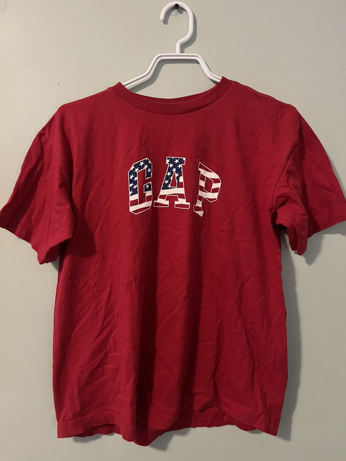 Gap GAP America Tee Y2K Vintage Size US M / EU 48-50 / 2 - 2 Thumbnail