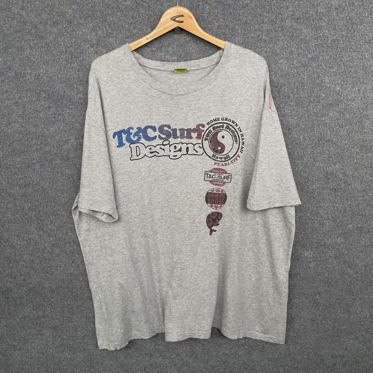 Vintage Y2K T&C Surf Crazy Backhit T Shirt Size US XXL / EU 58 / 5 - 4 Thumbnail