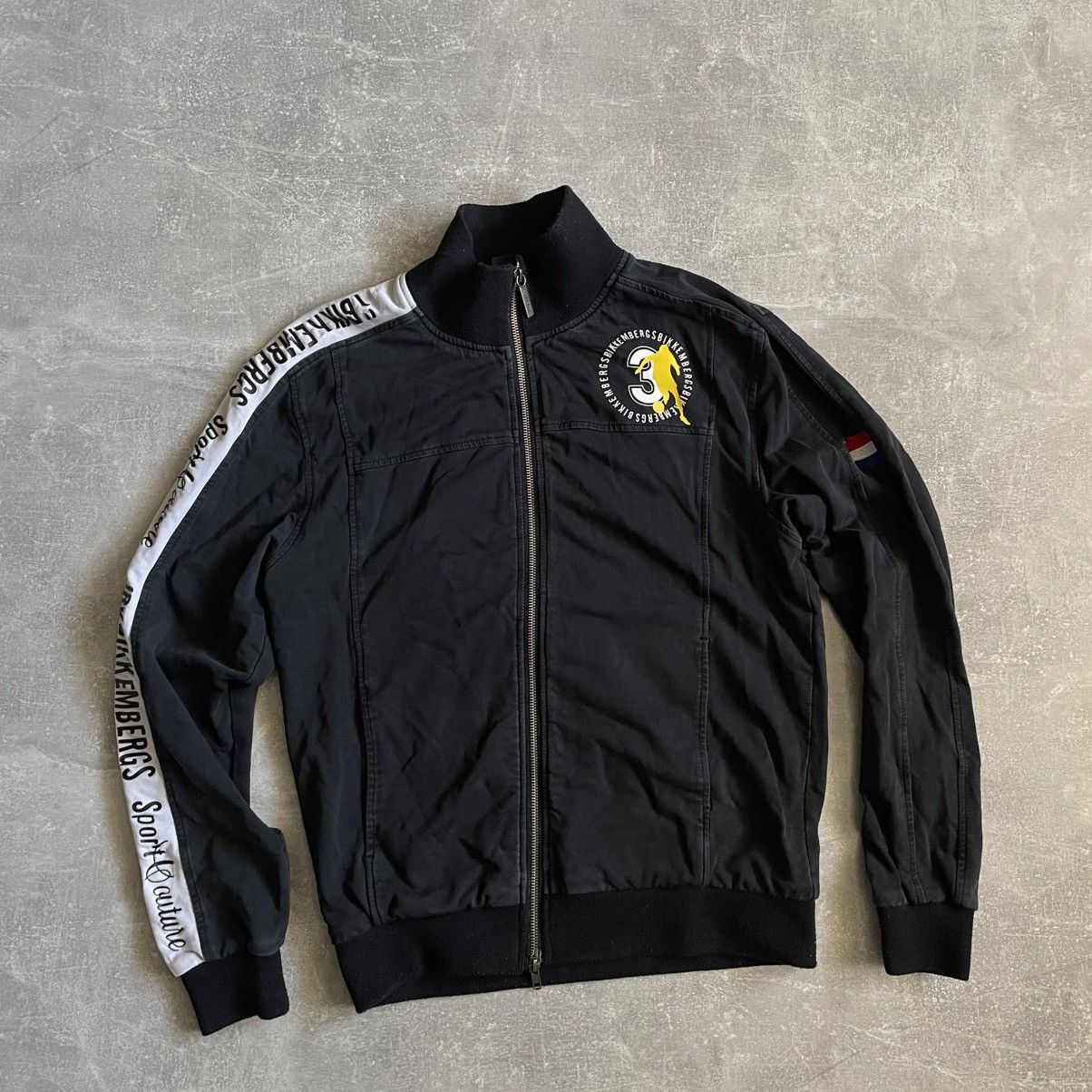 Dirk Bikkembergs Vintage Dirk Bikkembergs Zip Up Sweatshirt Y2K jacket bomber Size US M / EU 48-50 / 2 - 1 Thumbnail
