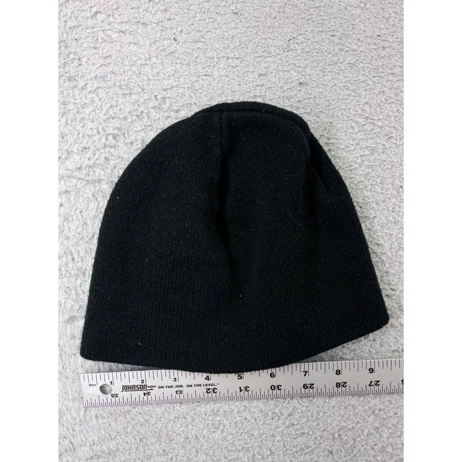 Port & Company Port & Company Beanie Hat Adult One Size Black Solid Logo School Pequea Valley High School Size ONE SIZE - 3 Thumbnail