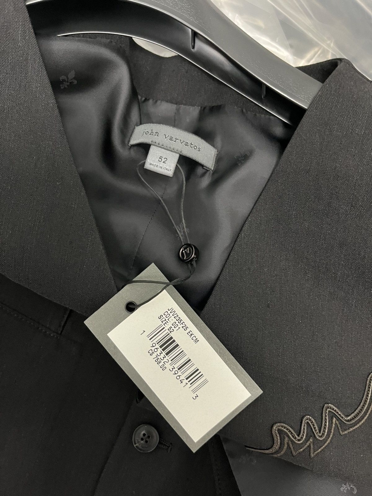 John Varvatos Theodore Vest EU 46 USA 36 Size US S / EU 44-46 / 1 - 17 Thumbnail