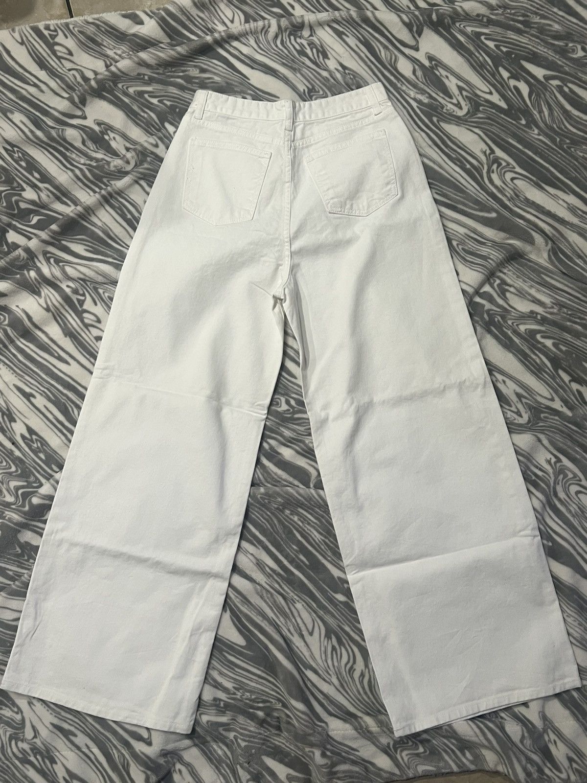 Japanese Brand × Vintage Wide Leg Baggy Pants Size 28" / US 6 / IT 42 - 3 Thumbnail