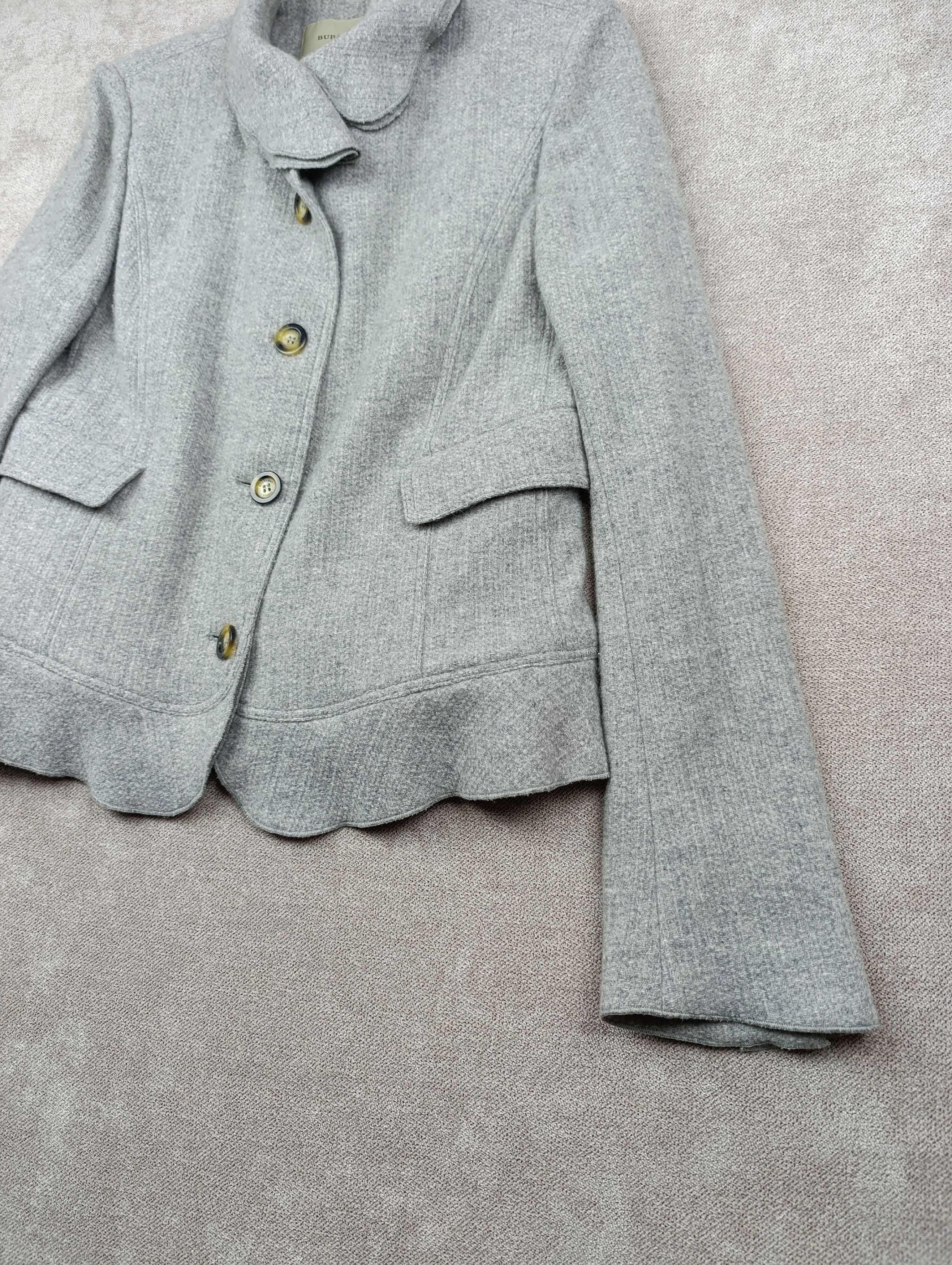 Burberry Burberry London Womens Wool Cashmere Slim Fit Jacket Size M / US 6-8 / IT 42-44 - 5 Thumbnail