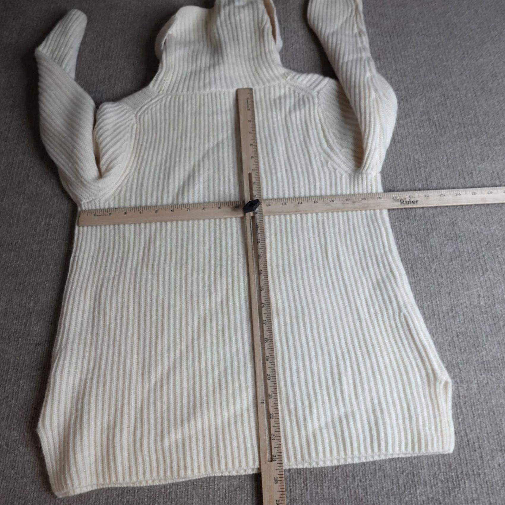 Talbots Talbots Sweater Large Beige Cable-Knit Cashmere Cowl Neck NEW READ Pullover Womens L Beige Cashmere Knit Pullover M L-NEW Read Size L / US 10 / IT 46 - 7 Thumbnail