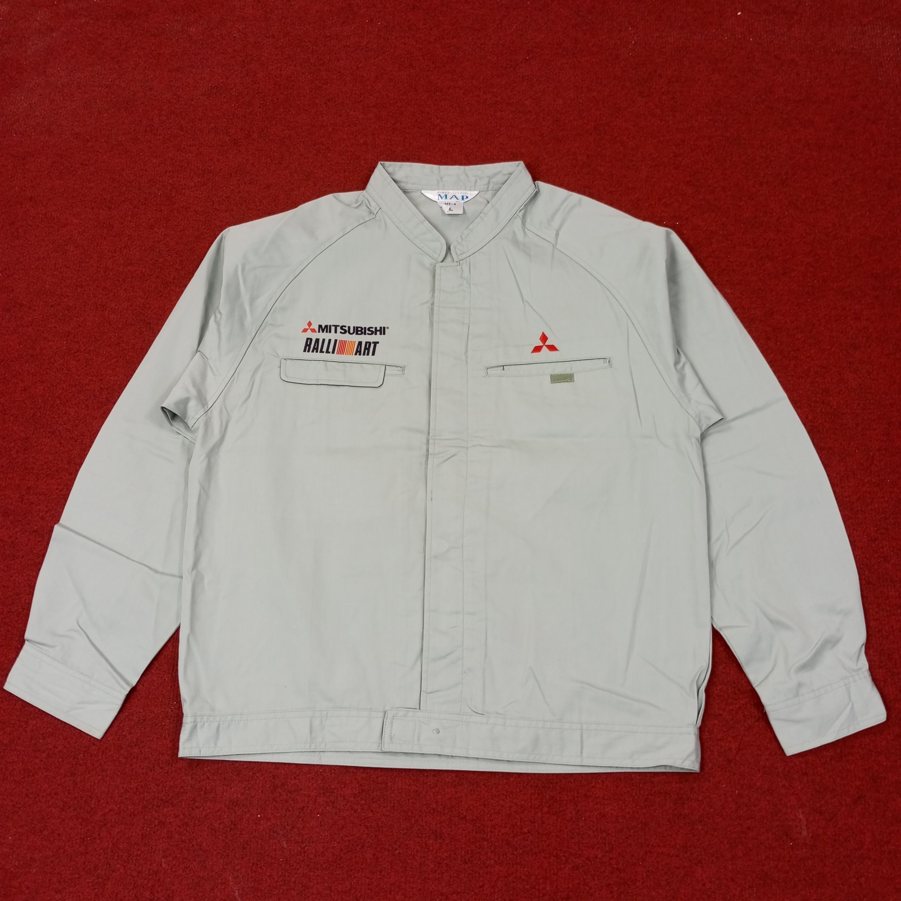 Vintage Mitsubishi Motorsports Workwear Custom Jacket c246n22 Size US M / EU 48-50 / 2 - 3 Thumbnail