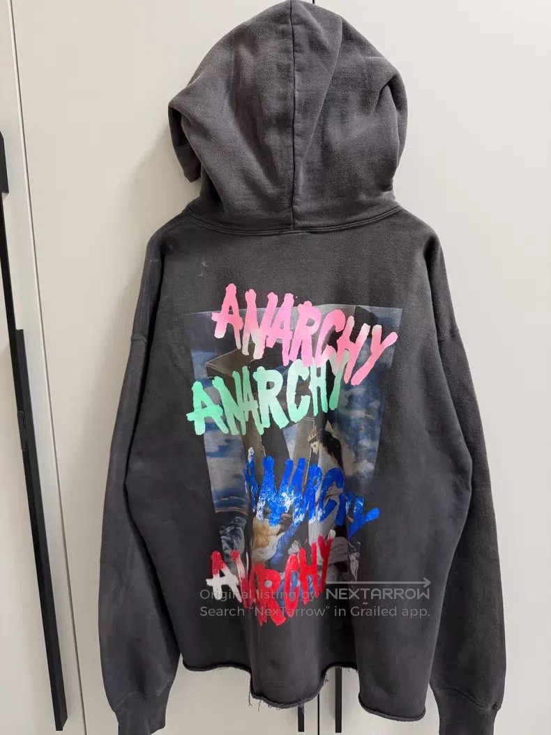 Saint Michael Saint Michael The Virgin made an old hoodie Size US XL / EU 56 / 4 - 3 Thumbnail