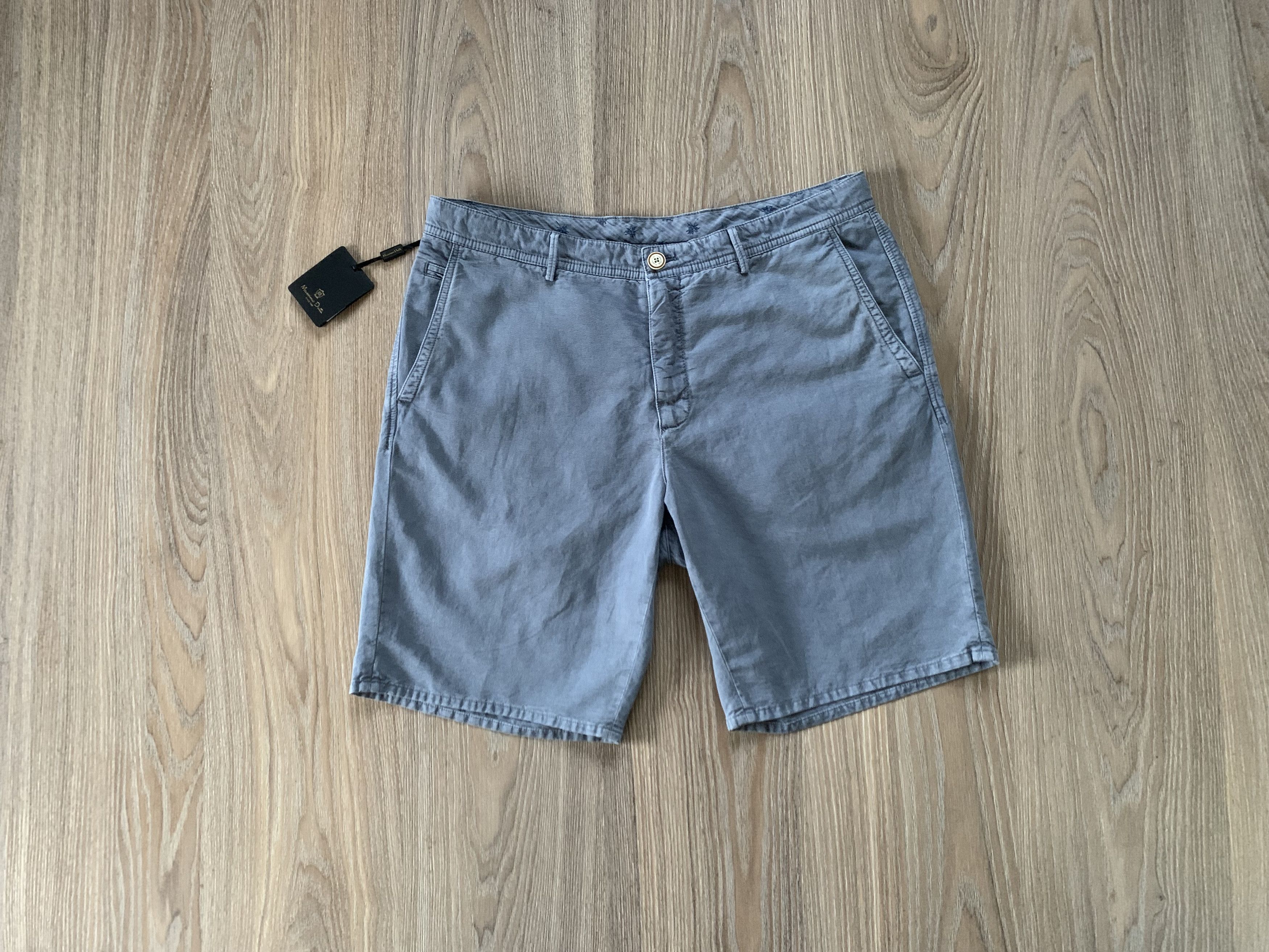 Designer × Massimo Dutti Massimo Dutti New Cotton Casual Shorts Size US 34 / EU 50 - 2 Thumbnail