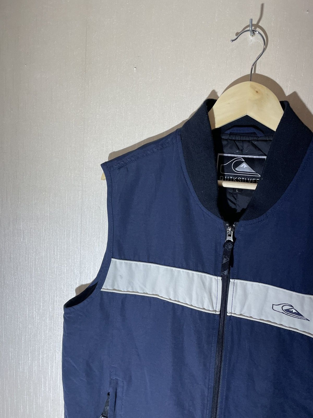 Quiksilver × Vintage Quiksilver vintage y2k nylone vest Size US L / EU 52-54 / 3 - 3 Thumbnail