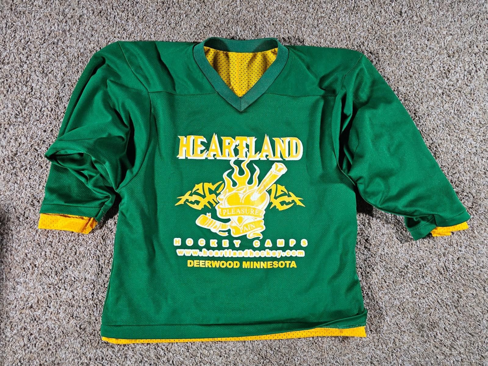 K1X K1 Heartland Hockey Camps Reversible Jersey White Gray Size ONE SIZE - 2 Thumbnail