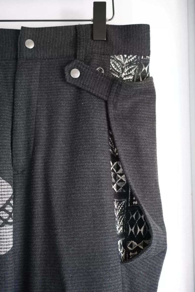 Yohji Yamamoto Yohji Yamamoto Skull Print Wide Leg Pants-2505 Size US 30 / EU 46 - 4 Thumbnail