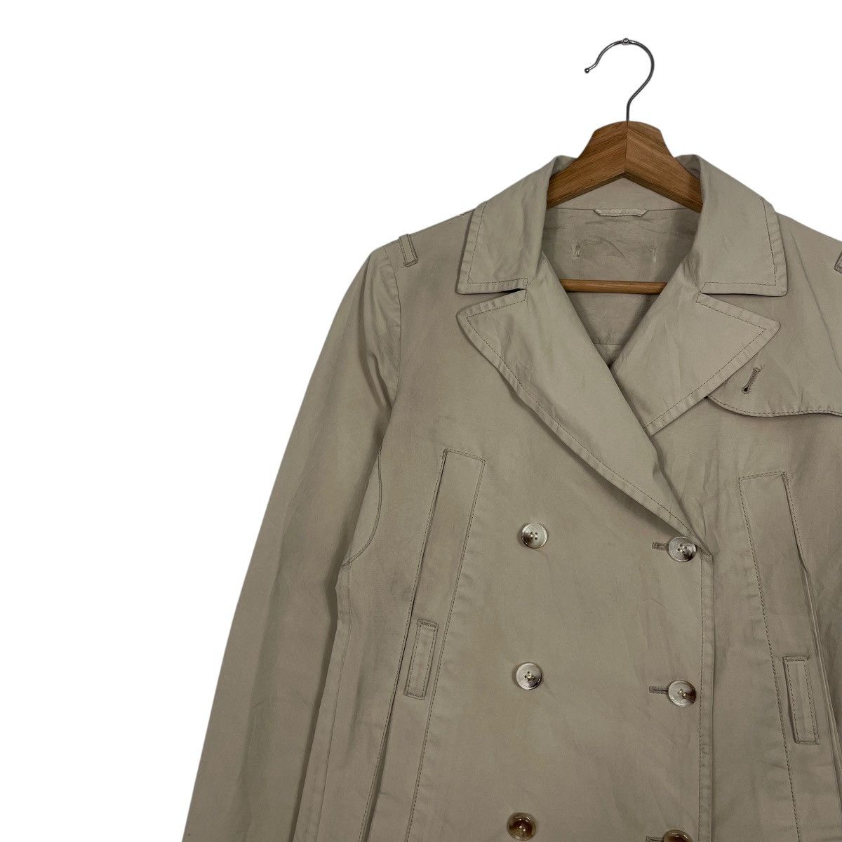 Prada Prada Double Breasted Trenchcoat Size XS / US 0-2 / IT 36-38 - 6 Thumbnail