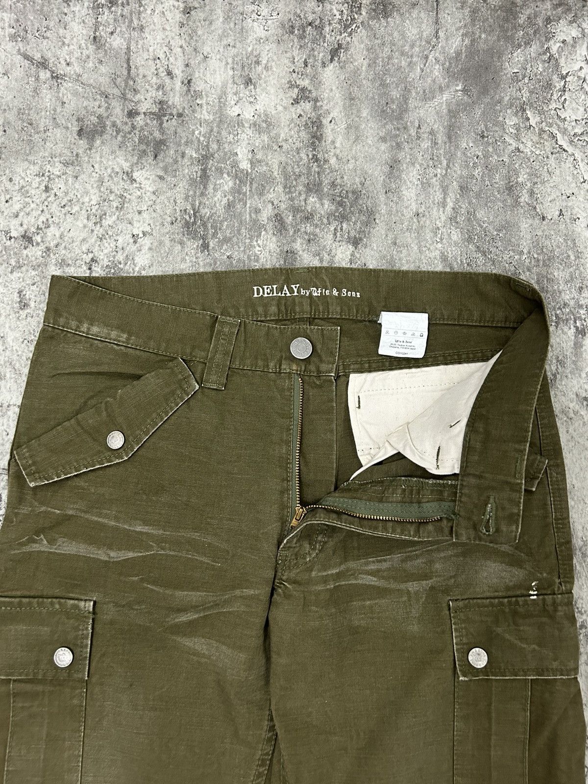 Hysteric Glamour × Japanese Brand × Tete Homme Ufin & Sons Japan Cargo Pants Size US 33 - 8 Thumbnail