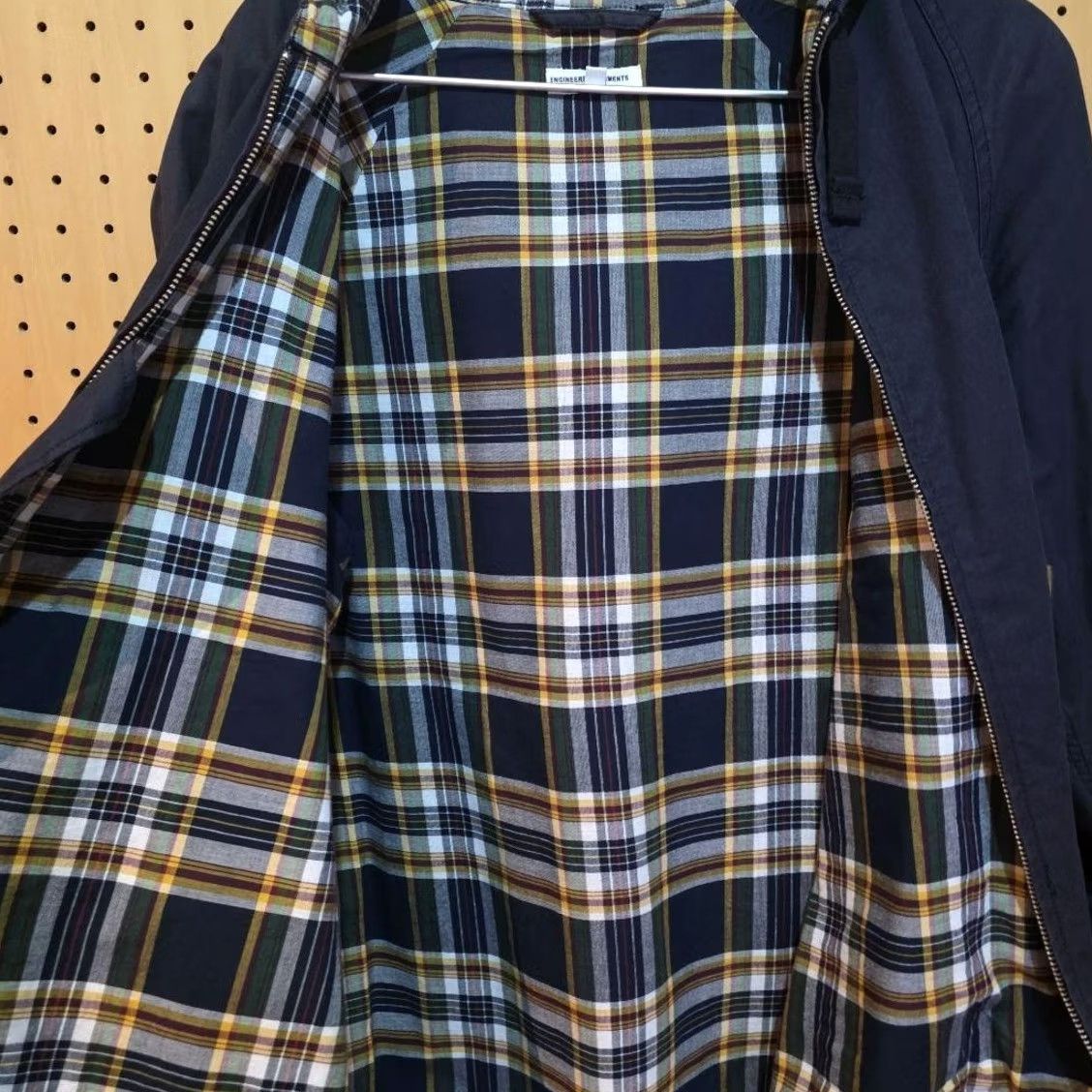 Engineered Garments Engineered Garments Parka Jacket Size M Cotton Madras Check Zip-up Pre-owned Size US M / EU 48-50 / 2 - 7 Thumbnail