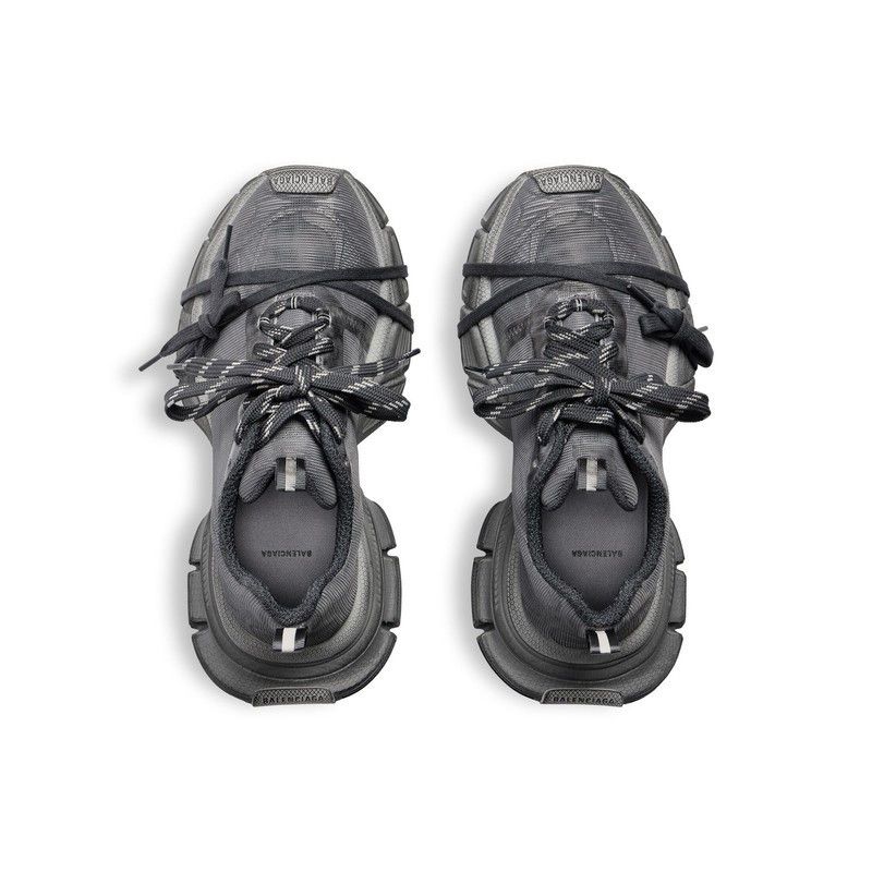 Balenciaga o1la1rc1a1125 3XL Net Sneakers in Black Size US 8 / EU 41 - 3 Thumbnail