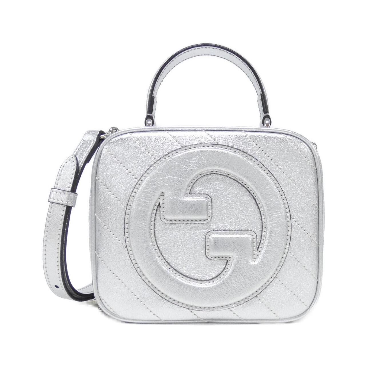 Gucci Gucci Gucci Blondie Metallic Leather Shoulder Bag Leather Crossbody Bag 744434AACBO DUTY FREE for USA Size ONE SIZE - 1 Thumbnail