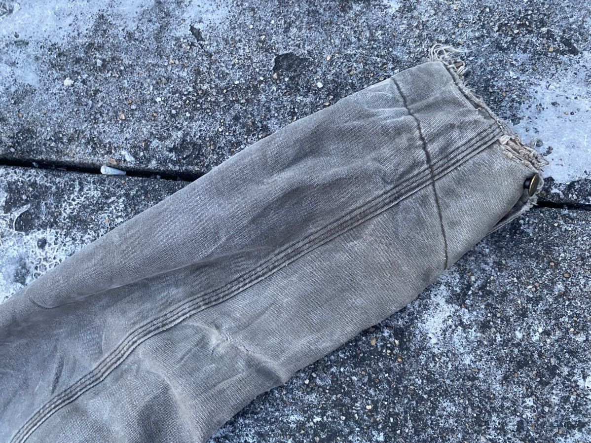 Carhartt VTG Carhartt Detroit Blanket Lined Faded Dirty Jacket Size US XL / EU 56 / 4 - 13 Thumbnail