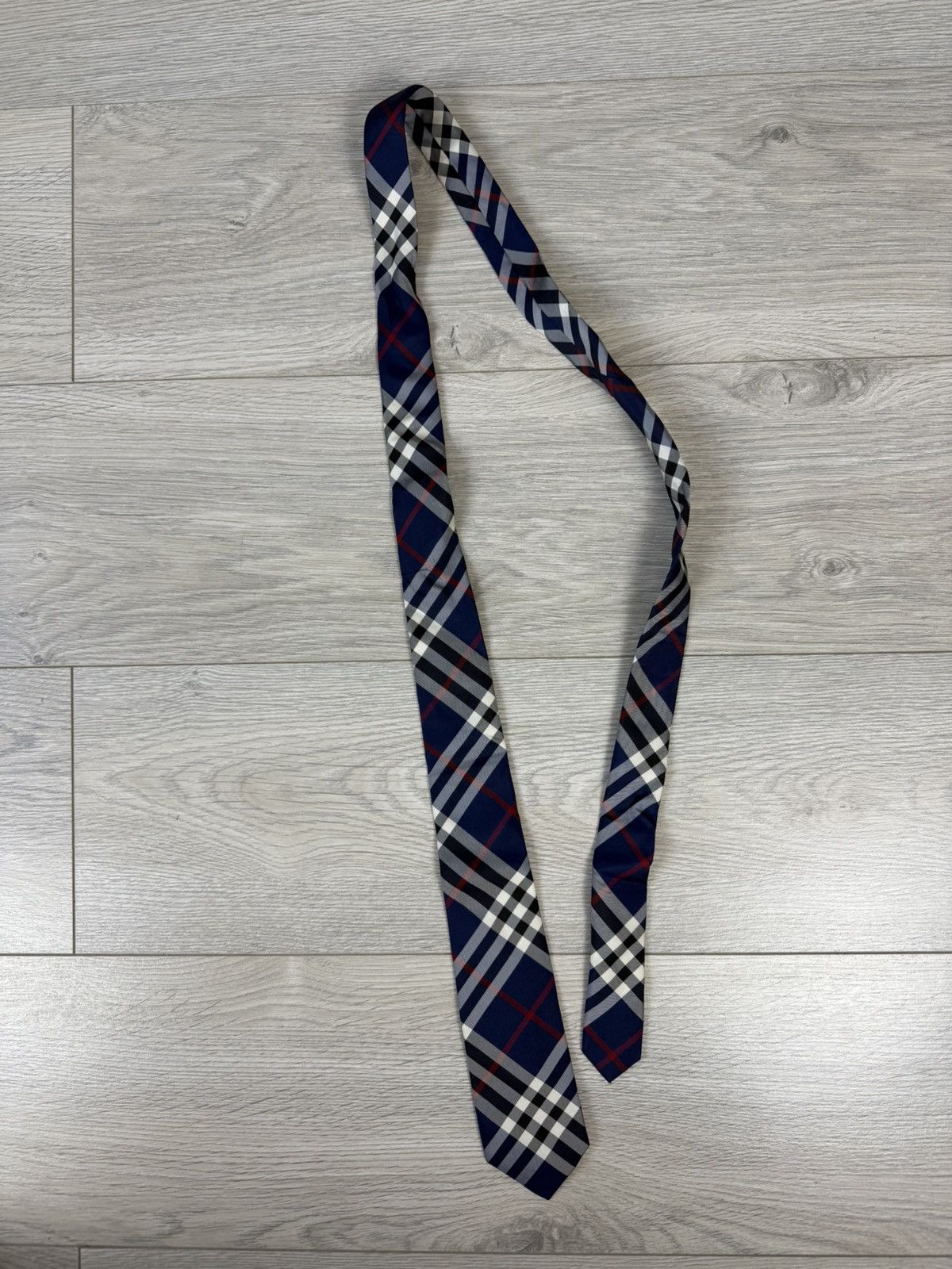 Burberry Burberry NoVa Check Silk Tie Size ONE SIZE - 3 Thumbnail