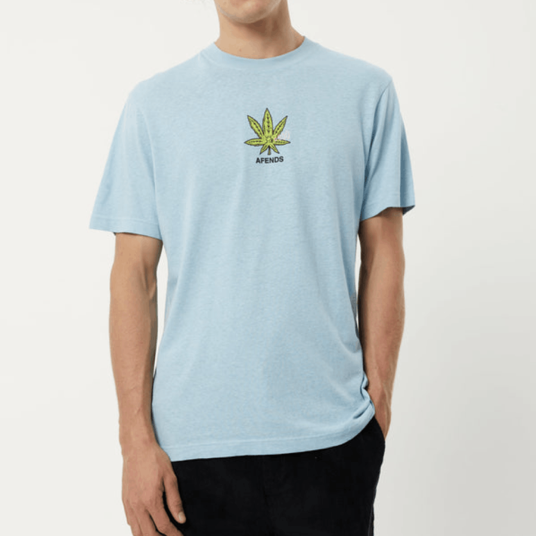 Afends BNWT Afends Coasting - Hemp Weed Tee - Size Medium Size US M / EU 48-50 / 2 - 10 Thumbnail