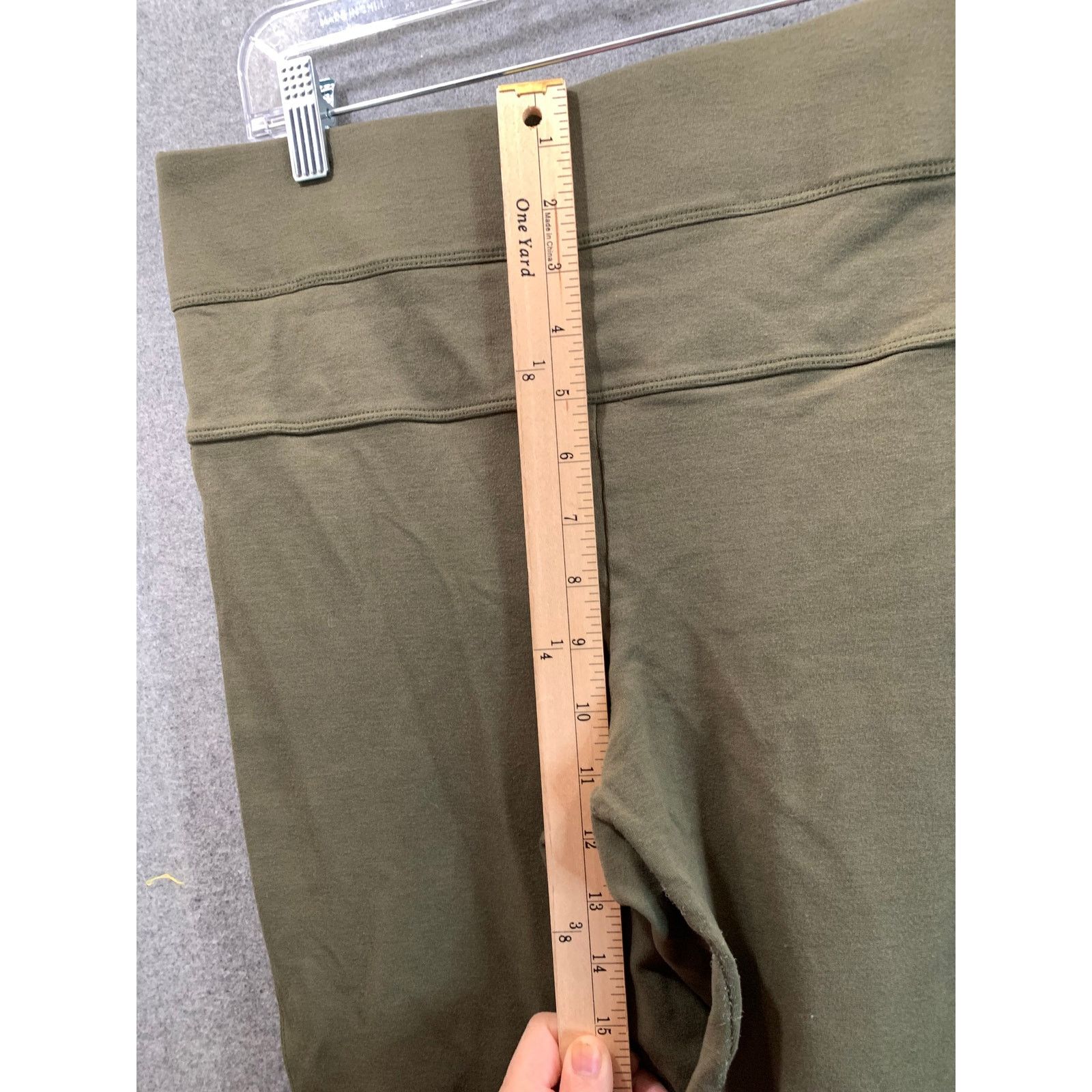 Other Nine West Pants Women Large Green Pants Size 32" / US 10 / IT 46 - 5 Thumbnail