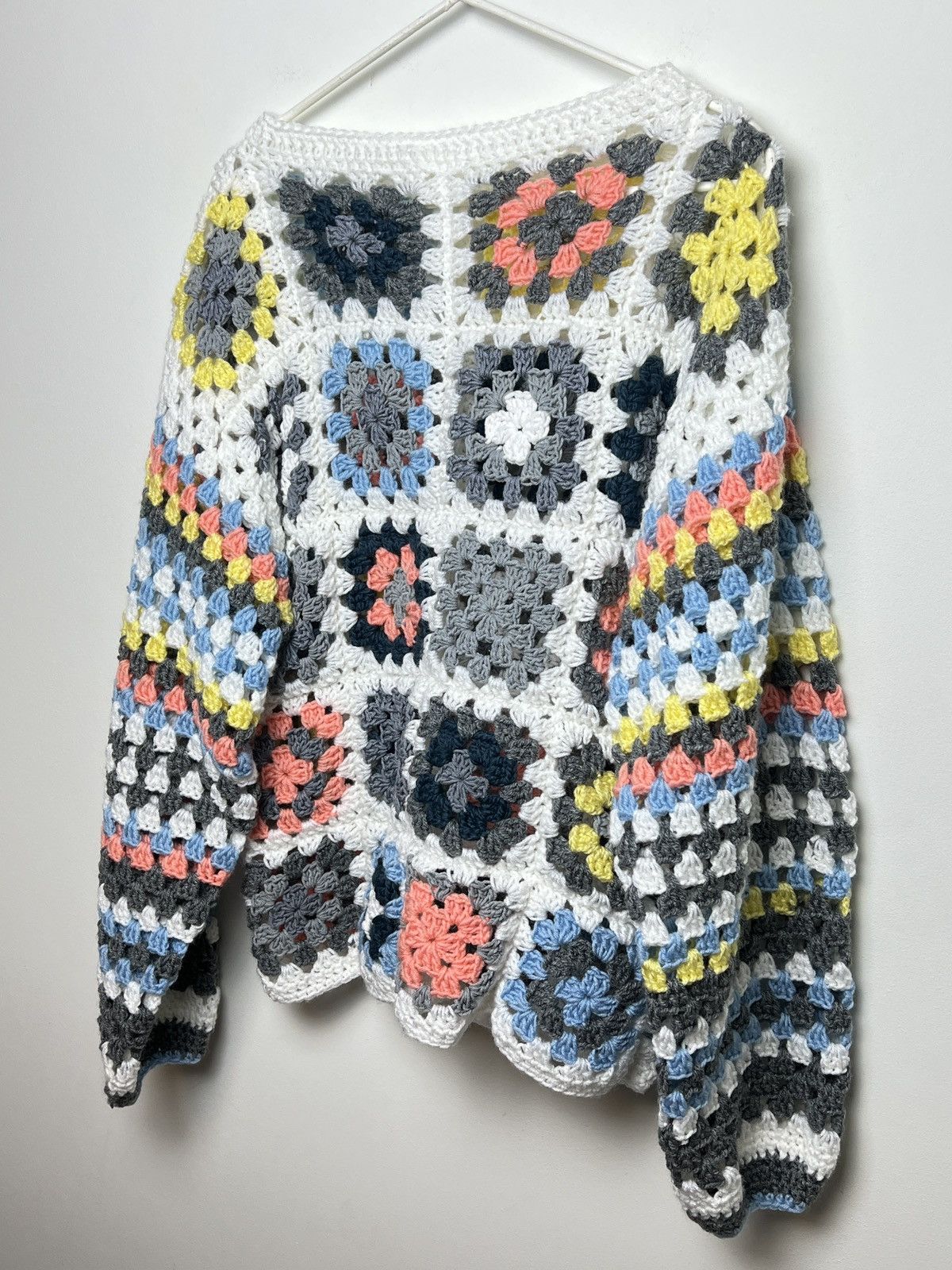 Seditionaries handmade crochet 1/1 y2k kapital vibe sweater ned Size US M / EU 48-50 / 2 - 7 Thumbnail