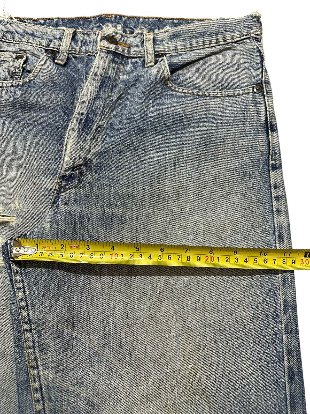 Levi's Vintage 80s Levis 517 Faded Wash Distressed Wide Leg Jeans Size US 32 / EU 48 - 14 Thumbnail