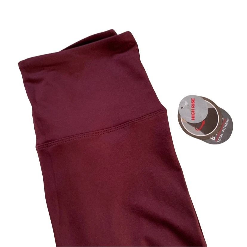 Bally NWT Bally High Rise Burgundy Ankle Legging M Size 28" / US 6 / IT 42 - 2 Thumbnail