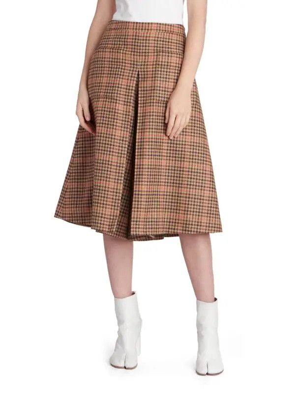 Maison Margiela o1y0625 Midi Skirt in Multicolor Size 27" / US 4 / IT 40 - 5 Thumbnail