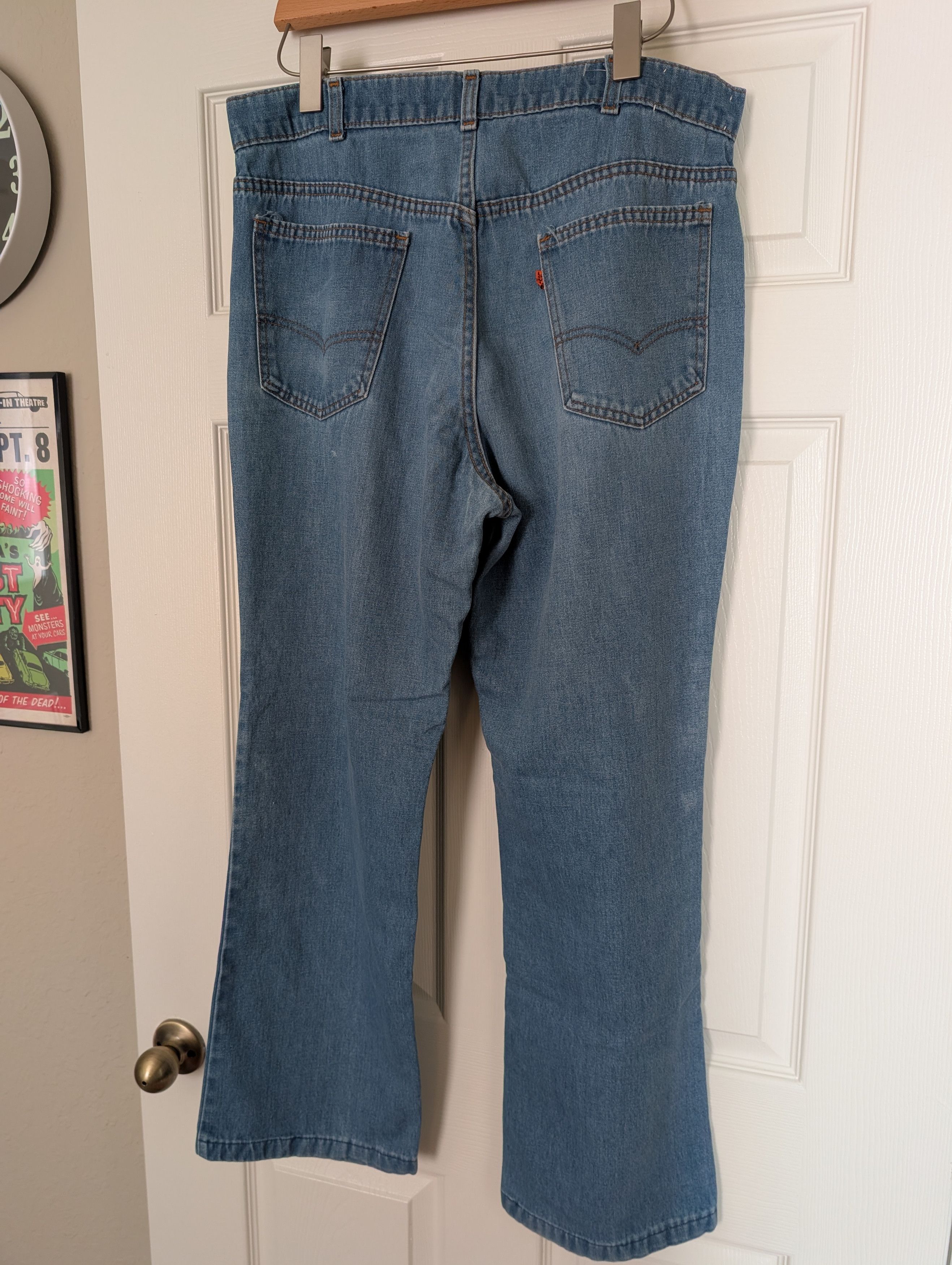 Levi's Vintage Clothing VINTAGE '84 Orange Tab Levi's 549 - Blue (36W 32L) Size US 35 - 7 Thumbnail