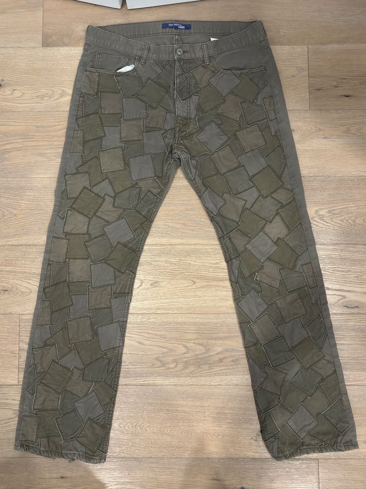 Junya Watanabe Junya Watanabe AW2006 Patchwork Pants Size US 37 - 1 Thumbnail